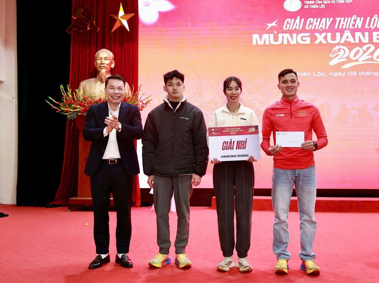 GIẢI CHẠY THIÊN LỘC MỞ RỘNG MỪNG XUÂN BÍNH NGỌ 2026 SÔI NỔI, LAN TỎA PHONG TRÀO RÈN LUYỆN THỂ DỤC THỂ THAO- Ảnh 6.