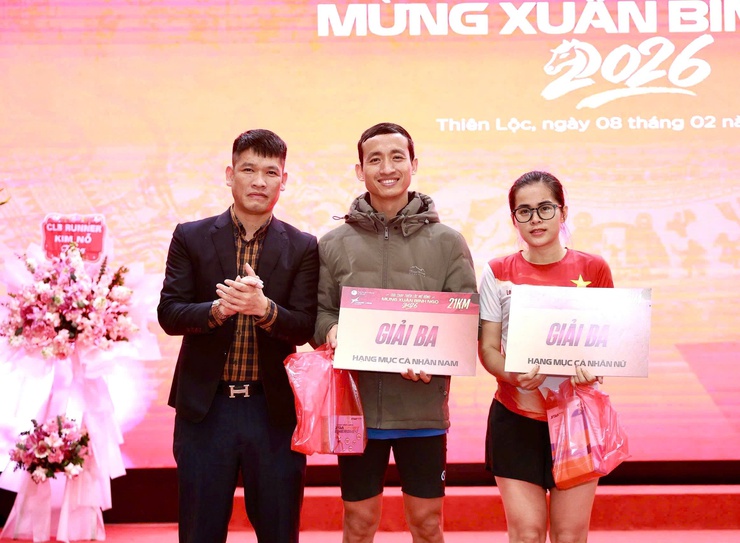 GIẢI CHẠY THIÊN LỘC MỞ RỘNG MỪNG XUÂN BÍNH NGỌ 2026 SÔI NỔI, LAN TỎA PHONG TRÀO RÈN LUYỆN THỂ DỤC THỂ THAO- Ảnh 7.