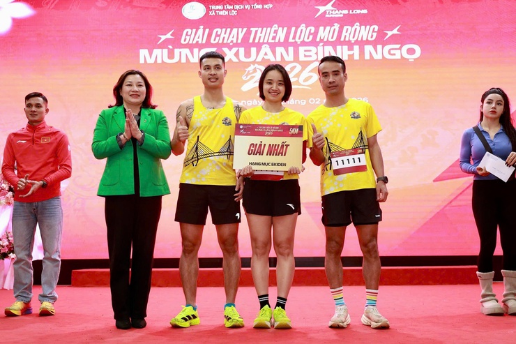 GIẢI CHẠY THIÊN LỘC MỞ RỘNG MỪNG XUÂN BÍNH NGỌ 2026 SÔI NỔI, LAN TỎA PHONG TRÀO RÈN LUYỆN THỂ DỤC THỂ THAO- Ảnh 5.