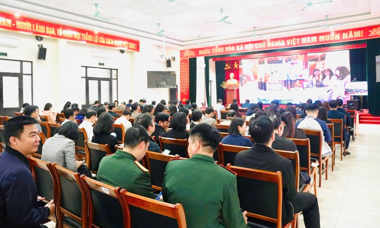 HỘI NGHỊ TOÀN QUỐC QUÁN TRIỆT NGHỊ QUYẾT ĐẠI HỘI XIV CỦA ĐẢNG- Ảnh 8.