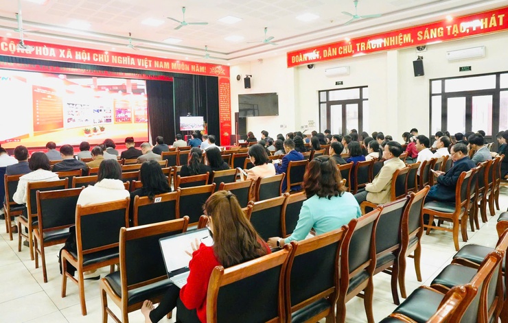 HỘI NGHỊ TOÀN QUỐC QUÁN TRIỆT NGHỊ QUYẾT ĐẠI HỘI XIV CỦA ĐẢNG- Ảnh 7.