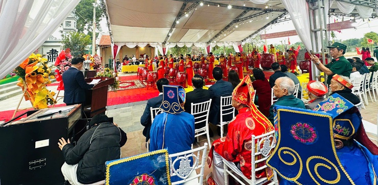 THÔN MẠCH LŨNG KHÁNH THÀNH TU BỔ, TÔN TẠO MIẾU DI TÍCH LỊCH SỬ VĂN HÓA GIAI ĐOẠN 1- Ảnh 2.