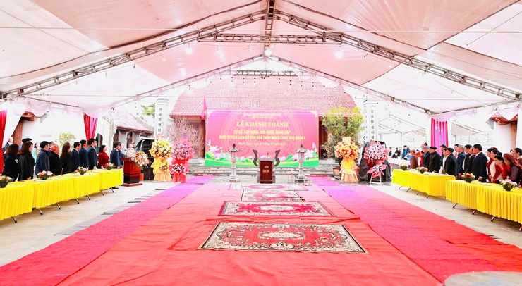 THÔN MẠCH LŨNG KHÁNH THÀNH TU BỔ, TÔN TẠO MIẾU DI TÍCH LỊCH SỬ VĂN HÓA GIAI ĐOẠN 1- Ảnh 1.