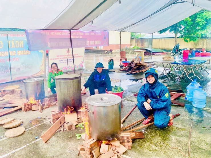 XÃ ỨNG THIÊN TỔ CHỨC GÓI BÁNH CHƯNG NGHĨA TÌNH NHÂN DỊP TẾT NGUYÊN ĐÁN- Ảnh 7.