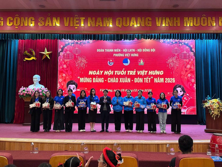 Ngày hội  tuổi trẻ Việt Hưng "Mừng Đảng - Chào Xuân - Đón tết" năm 2026- Ảnh 5.