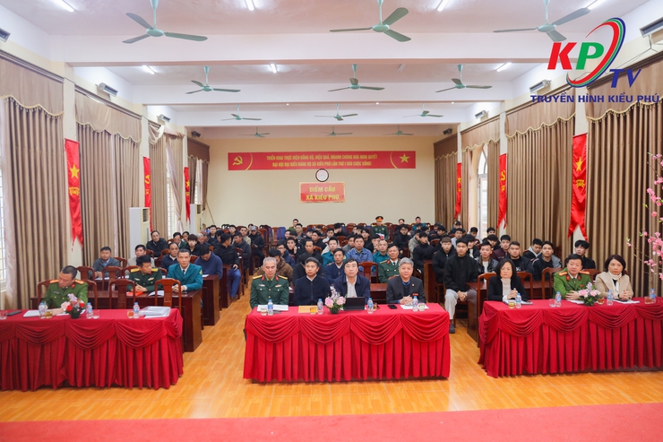 Xã Kiều Phú tổ chức Lễ trao Quyết định gọi công dân nhập ngũ và tham gia nghĩa vụ Công an nhân dân năm 2026- Ảnh 2.