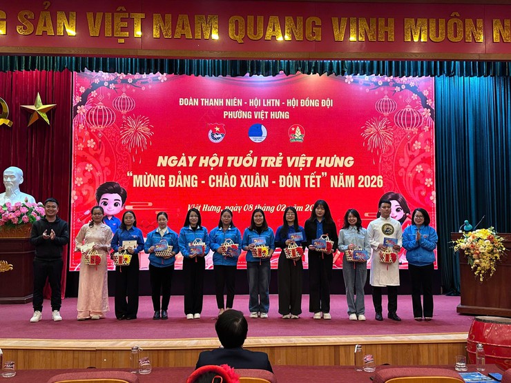 Ngày hội  tuổi trẻ Việt Hưng "Mừng Đảng - Chào Xuân - Đón tết" năm 2026- Ảnh 6.
