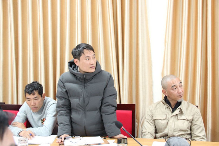 UBND xã Hòa Lạc tổ chức Hội nghị họp bàn, thống nhất phương án xử lý cưỡng chế vi phạm đất đai, trật tự xây dựng thuộc Dự án đầu tư xây dựng tuyến đường cao tốc Đại lộ Thăng Long - Ảnh 8.