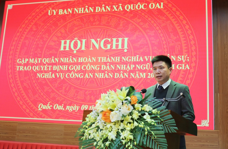 XÃ QUỐC OAI GẶP MẶT QUÂN NHÂN XUẤT NGŨ, TRAO QUYẾT ĐỊNH GỌI CÔNG DÂN NHẬP NGŨ NĂM 2026- Ảnh 16.