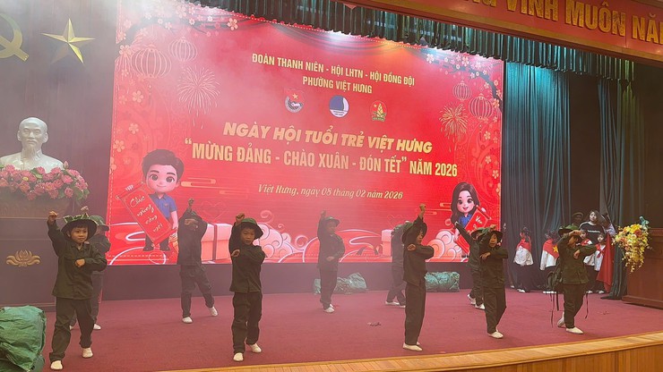Ngày hội  tuổi trẻ Việt Hưng "Mừng Đảng - Chào Xuân - Đón tết" năm 2026- Ảnh 10.