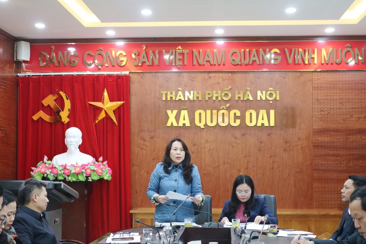 XÃ QUỐC OAI TỔ CHỨC HỘI NGHỊ HIỆP THƯƠNG LẦN THỨ BA, THỐNG NHẤT DANH SÁCH NGƯỜI ỨNG CỬ ĐẠI BIỂU HĐND NHIỆM KỲ 2026–2031- Ảnh 2.