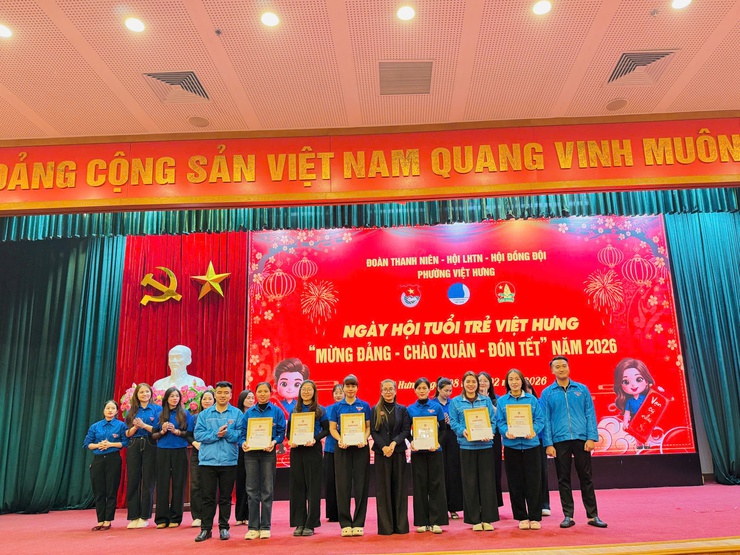 Ngày hội  tuổi trẻ Việt Hưng "Mừng Đảng - Chào Xuân - Đón tết" năm 2026- Ảnh 23.