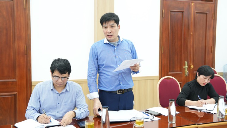 Thường trực Đảng uỷ xã họp, nghe báo cáo một số nội dung trọng tâm - Ảnh 3.