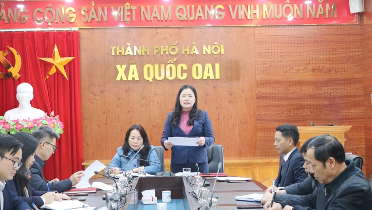 XÃ QUỐC OAI TỔ CHỨC HỘI NGHỊ HIỆP THƯƠNG LẦN THỨ BA, THỐNG NHẤT DANH SÁCH NGƯỜI ỨNG CỬ ĐẠI BIỂU HĐND NHIỆM KỲ 2026–2031- Ảnh 3.