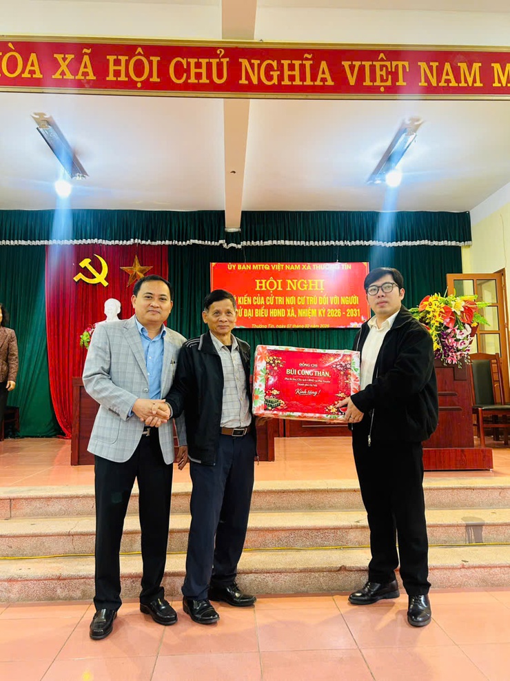 Lấy ý kiến cử tri nơi cư trú đối với đồng chí Bùi Công Thản – Phó Bí thư Đảng ủy, Chủ tịch UBND xã Phú Xuyên- Ảnh 1.