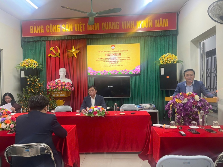 UBMTTQ Việt Nam phường Phúc Lợi hoàn thành công tác lấy ý kiến cử tri nơi cư trú đối với người ứng cử đại biểu Quốc hội khóa XVI và HĐND các cấp nhiệm kỳ 2026-2031- Ảnh 5.