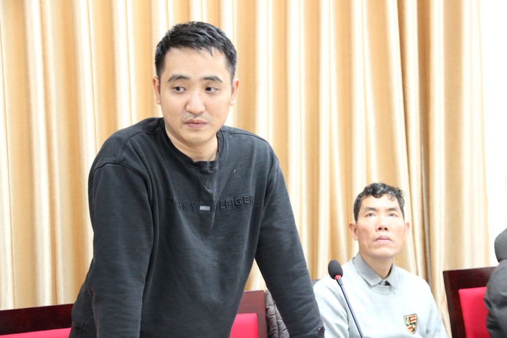 UBND xã Hòa Lạc tổ chức Hội nghị họp bàn, thống nhất phương án xử lý cưỡng chế vi phạm đất đai, trật tự xây dựng thuộc Dự án đầu tư xây dựng tuyến đường cao tốc Đại lộ Thăng Long - Ảnh 5.