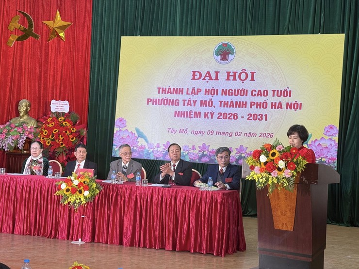 Đại hội thành lập Hội Người cao tuổi phường Tây Mỗ nhiệm kỳ 2026–2031
- Ảnh 3.