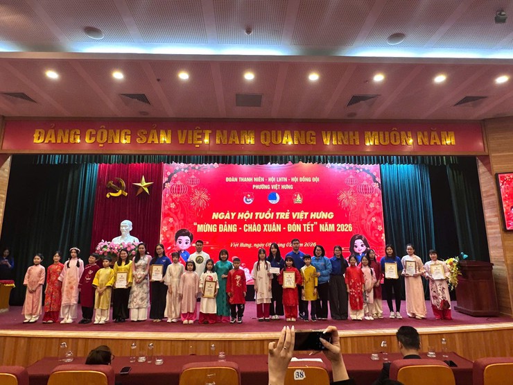 Ngày hội  tuổi trẻ Việt Hưng "Mừng Đảng - Chào Xuân - Đón tết" năm 2026- Ảnh 24.