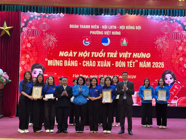 Ngày hội  tuổi trẻ Việt Hưng "Mừng Đảng - Chào Xuân - Đón tết" năm 2026- Ảnh 21.