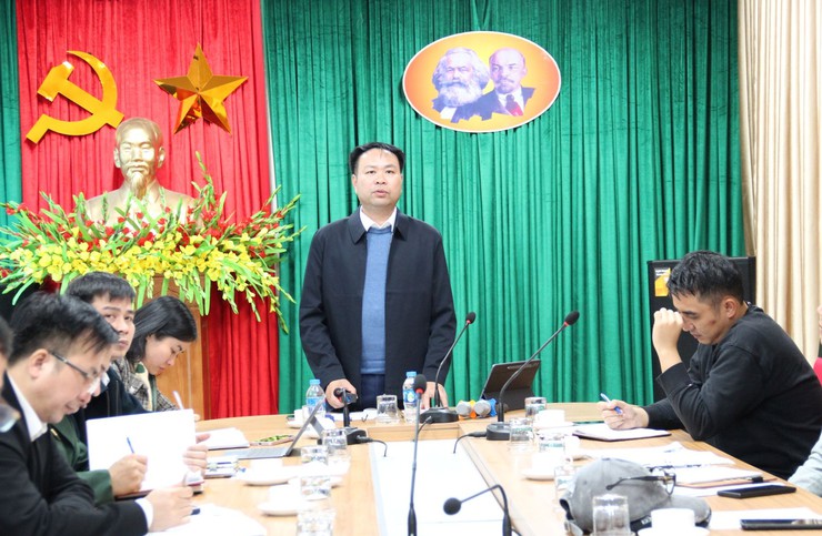 UBND xã Hòa Lạc tổ chức Hội nghị họp bàn, thống nhất phương án xử lý cưỡng chế vi phạm đất đai, trật tự xây dựng thuộc Dự án đầu tư xây dựng tuyến đường cao tốc Đại lộ Thăng Long - Ảnh 9.