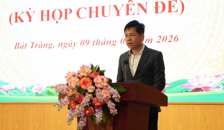 Hội đồng nhân dân xã Bát Tràng tổ chức Kỳ họp thứ 4 (kỳ họp chuyên đề)- Ảnh 5.