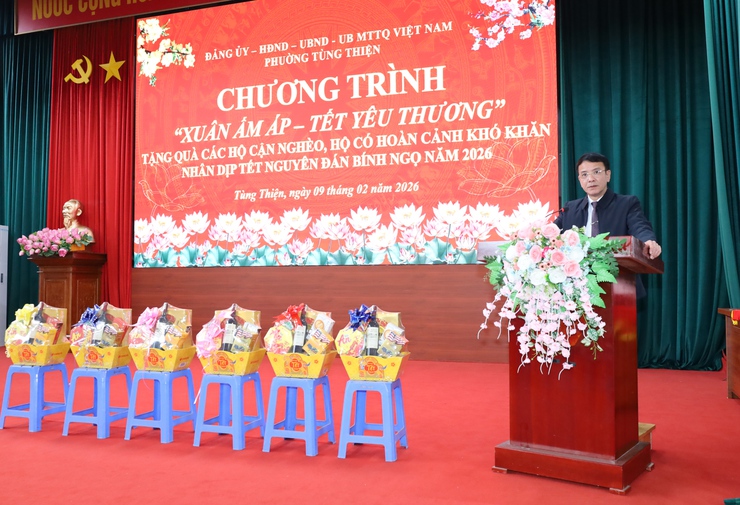 Tùng Thiện chung tay vì người nghèo trong dịp Tết Nguyên đán Bính Ngọ 2026- Ảnh 3.