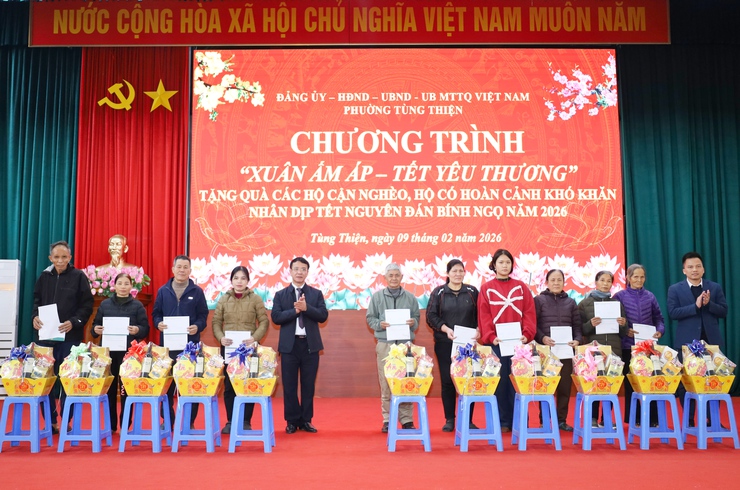 Tùng Thiện chung tay vì người nghèo trong dịp Tết Nguyên đán Bính Ngọ 2026- Ảnh 2.
