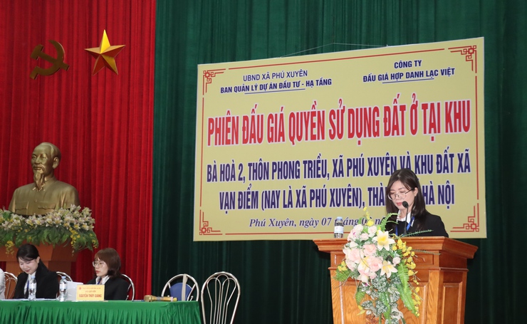 PHÚ XUYÊN TỔ CHỨC ĐẤU GIÁ THÀNH CÔNG 34 THỬA ĐẤT- Ảnh 1.