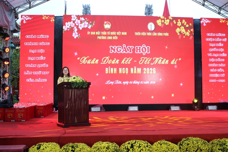 Mặt trận Tổ quốc Việt Nam phường Long Biên tổ chức chuỗi hoạt động "Xuân đoàn kết – Tết nhân ái" Bính Ngọ 2026, lan tỏa nghĩa tình, chăm lo toàn diện cho nhân dân- Ảnh 4.