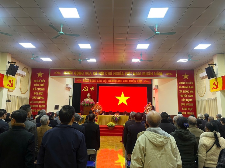 ĐẠI HỘI THÀNH LẬP HỘI NGƯỜI CAO TUỔI XÃ NGỌC HỒI, THÀNH PHỐ HÀ NỘI NHIỆM KỲ 2026–2031- Ảnh 1.