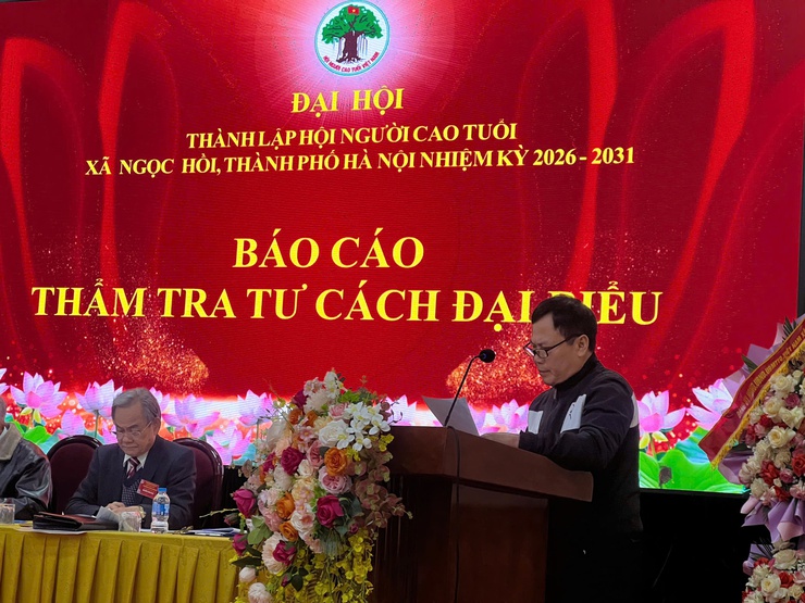 ĐẠI HỘI THÀNH LẬP HỘI NGƯỜI CAO TUỔI XÃ NGỌC HỒI, THÀNH PHỐ HÀ NỘI NHIỆM KỲ 2026–2031- Ảnh 5.