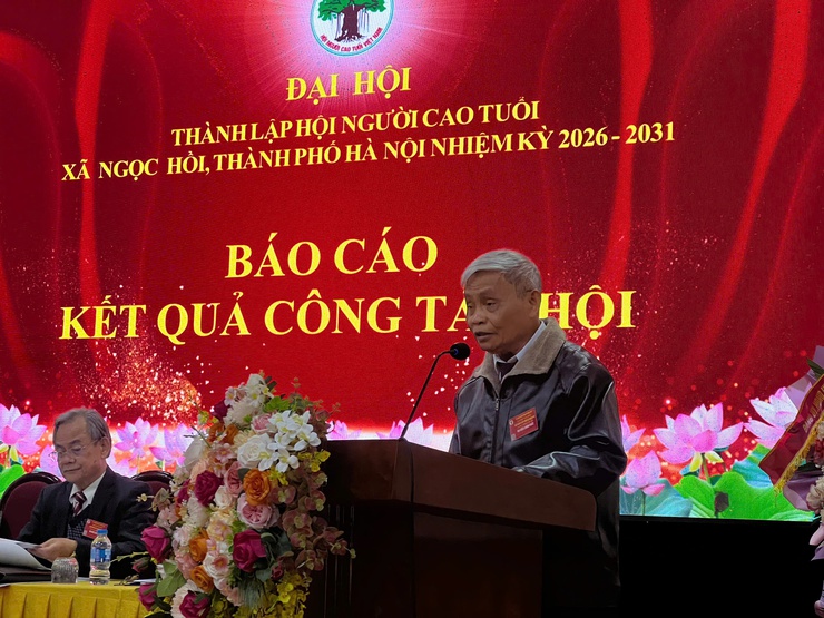 ĐẠI HỘI THÀNH LẬP HỘI NGƯỜI CAO TUỔI XÃ NGỌC HỒI, THÀNH PHỐ HÀ NỘI NHIỆM KỲ 2026–2031- Ảnh 6.