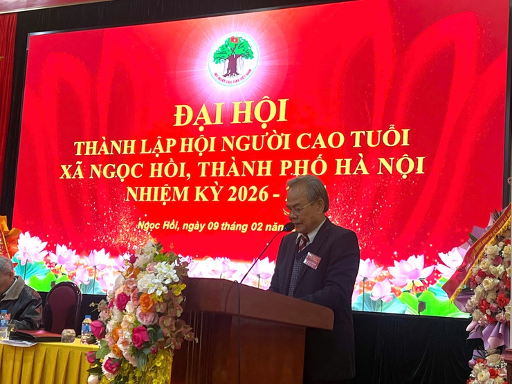 ĐẠI HỘI THÀNH LẬP HỘI NGƯỜI CAO TUỔI XÃ NGỌC HỒI, THÀNH PHỐ HÀ NỘI NHIỆM KỲ 2026–2031- Ảnh 7.