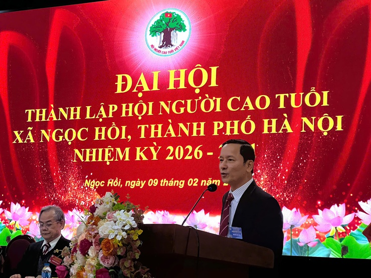 ĐẠI HỘI THÀNH LẬP HỘI NGƯỜI CAO TUỔI XÃ NGỌC HỒI, THÀNH PHỐ HÀ NỘI NHIỆM KỲ 2026–2031- Ảnh 8.