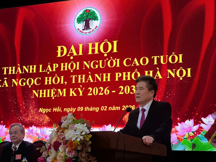 ĐẠI HỘI THÀNH LẬP HỘI NGƯỜI CAO TUỔI XÃ NGỌC HỒI, THÀNH PHỐ HÀ NỘI NHIỆM KỲ 2026–2031- Ảnh 9.