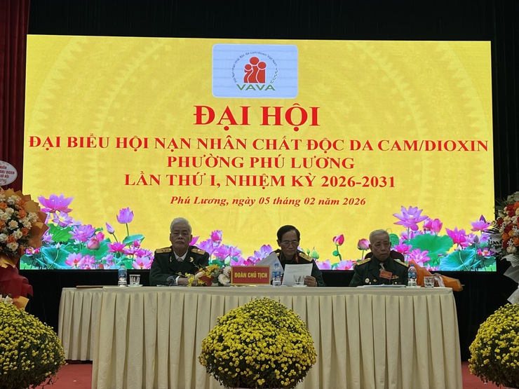 Đại hội đại biểu hội nạn nhân chất độc da cam/dioxin phường Phú Lương lần thứ I, nhiệm kỳ 2026-2031- Ảnh 2.