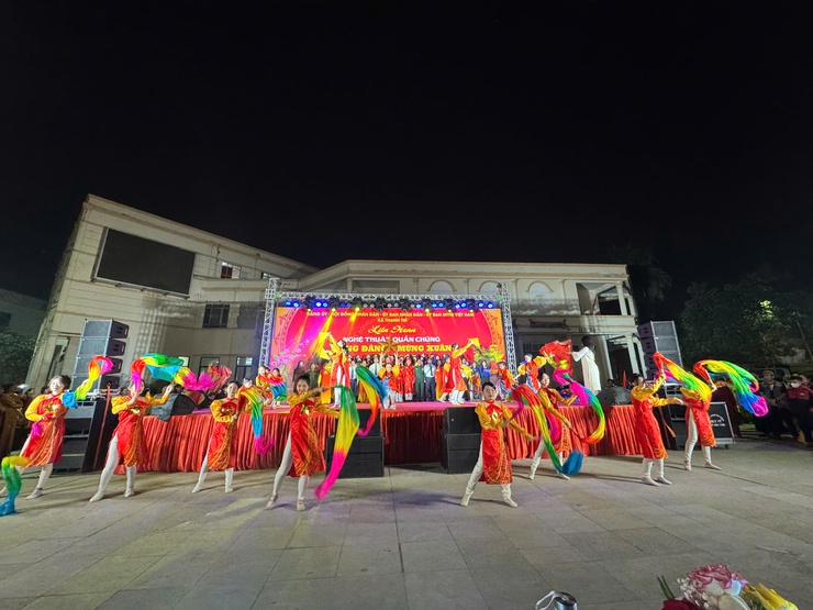 TƯNG BỪNG LIÊN HOAN NGHỆ THUẬT QUẦN CHÚNG “MỪNG ĐẢNG – MỪNG XUÂN” XÃ THANH TRÌ NĂM 2026- Ảnh 10.