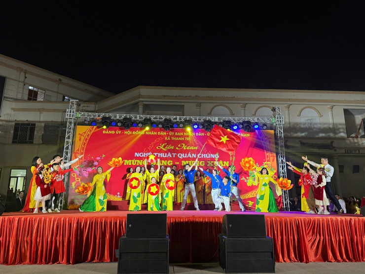 TƯNG BỪNG LIÊN HOAN NGHỆ THUẬT QUẦN CHÚNG “MỪNG ĐẢNG – MỪNG XUÂN” XÃ THANH TRÌ NĂM 2026- Ảnh 17.