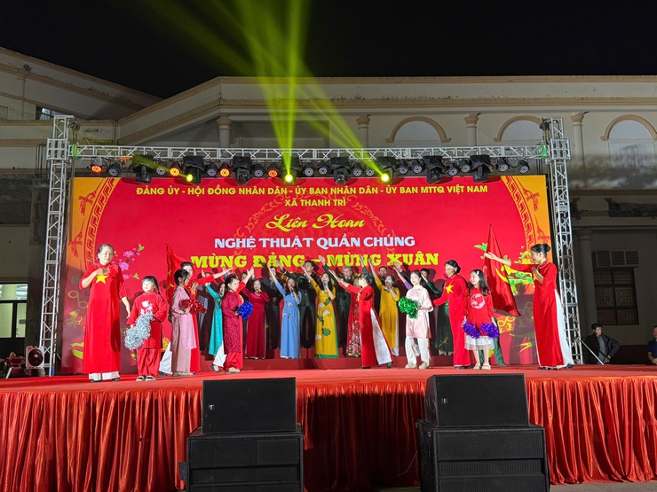 TƯNG BỪNG LIÊN HOAN NGHỆ THUẬT QUẦN CHÚNG “MỪNG ĐẢNG – MỪNG XUÂN” XÃ THANH TRÌ NĂM 2026- Ảnh 24.