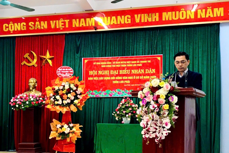 Thôn Lưu Phái: Khơi dậy nguồn lực lòng dân trong xây dựng đời sống văn hóa- Ảnh 3.