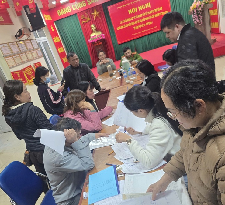 Thu hồi 18ha phục vụ dự án hồ điều hòa Phú Đô, người dân tích cực phối hợp kê khai trong dự án hồ điều hòa Phú Đô- Ảnh 1.