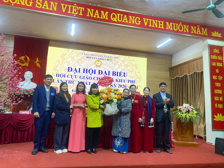 Hội Cựu giáo chức xã Kiều Phú tổ chức Đại hội đại biểu lần thứ nhất, nhiệm kỳ 2026–2031- Ảnh 5.