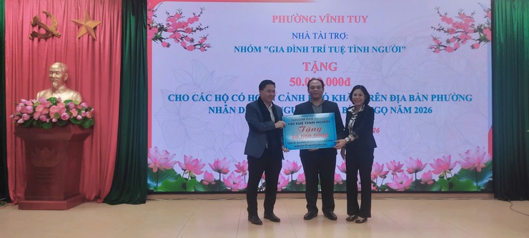 Trao yêu thương đến các hộ gia đình khó khăn trên địa bàn phường nhân dịp Tết nguyên đán Bính Ngọ -2026- Ảnh 11.