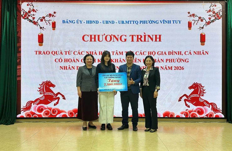 Trao yêu thương đến các hộ gia đình khó khăn trên địa bàn phường nhân dịp Tết nguyên đán Bính Ngọ -2026- Ảnh 13.