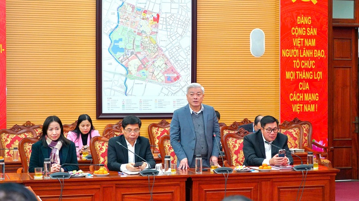 Các phường Từ Liêm, Xuân Phương, Đại Mỗ, Tây Mỗ gặp mặt nguyên lãnh đạo chủ chốt quận Nam Từ Liêm (cũ) qua các thời kỳ nhân dịp đầu xuân 2026- Ảnh 5.