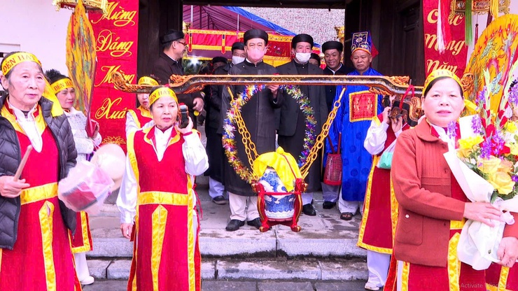                      Nghi Lễ cấp thuỷ Đền Hát Môn- Ảnh 1.