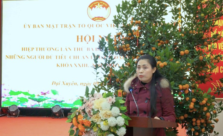 Đại Xuyên tổ chức hội nghị hiệp thương lần thứ Ba thống nhất danh sách người ứng cử đại biểu HĐND xã, nhiệm kỳ 2026-2031- Ảnh 4.