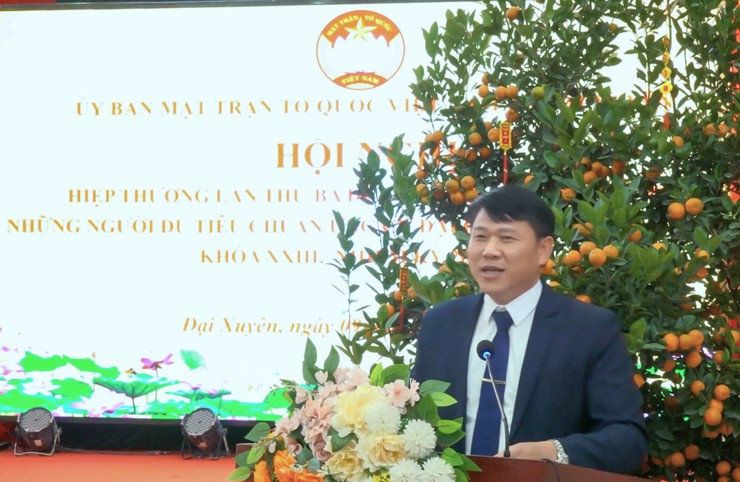 Đại Xuyên tổ chức hội nghị hiệp thương lần thứ Ba thống nhất danh sách người ứng cử đại biểu HĐND xã, nhiệm kỳ 2026-2031- Ảnh 3.