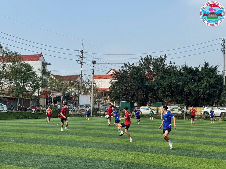 KHAI MẠC GIẢI BÓNG ĐÁ THANH NIÊN XÃ HƯNG ĐẠO LẦN THỨ II NĂM 2026- Ảnh 4.